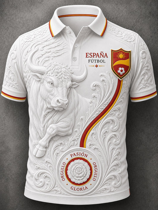 Camiseta de aficionado de fútbol de España 2026 para hombre
