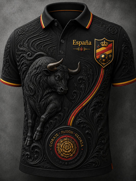 Camiseta de aficionado de fútbol de España 2026 para hombre