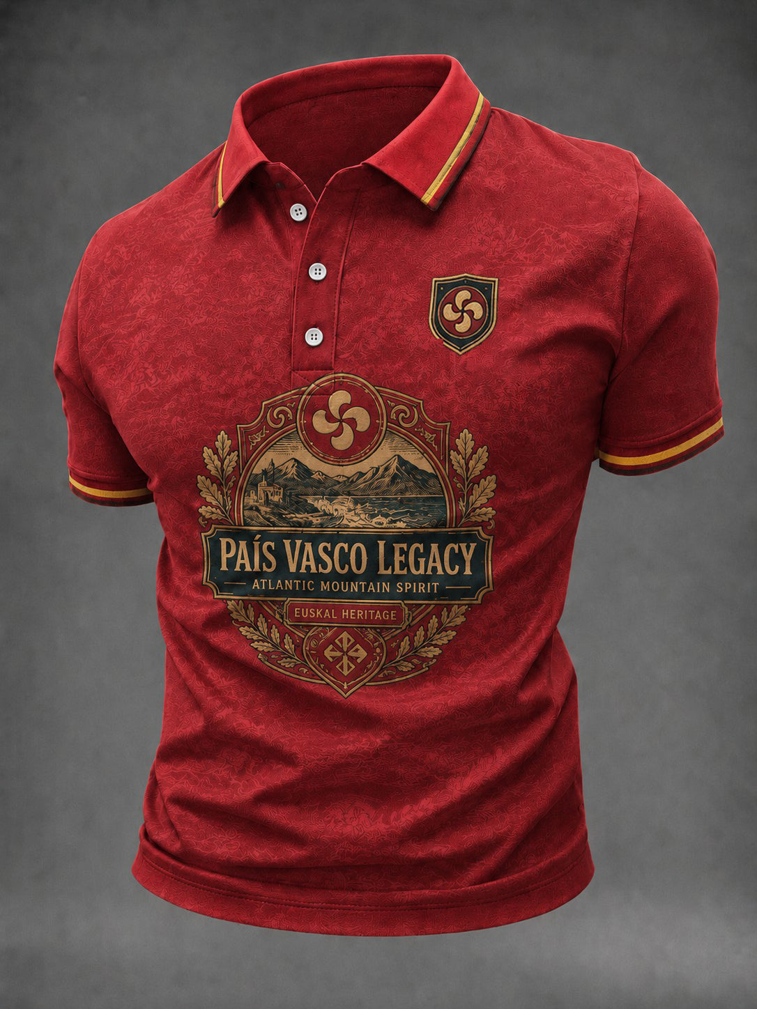 Camisa estampada España País Vasco para hombre