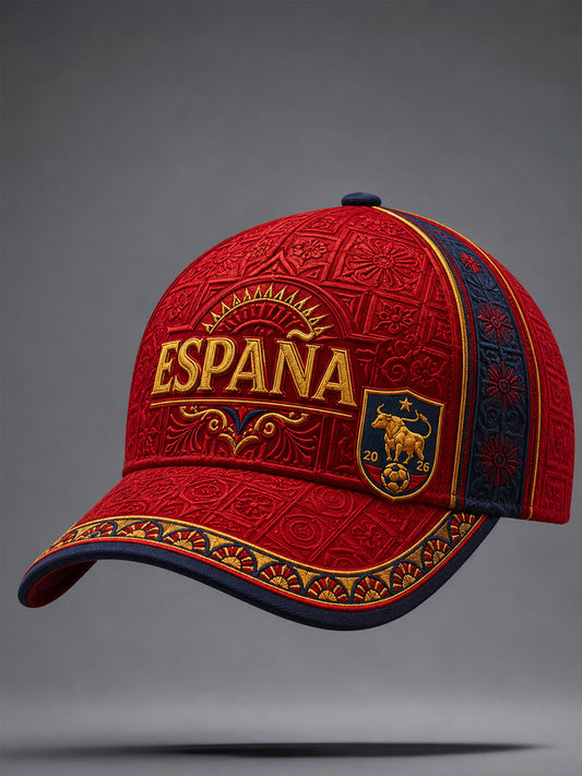Regalo unisex para los aficionados al fútbol imprimir sombrero