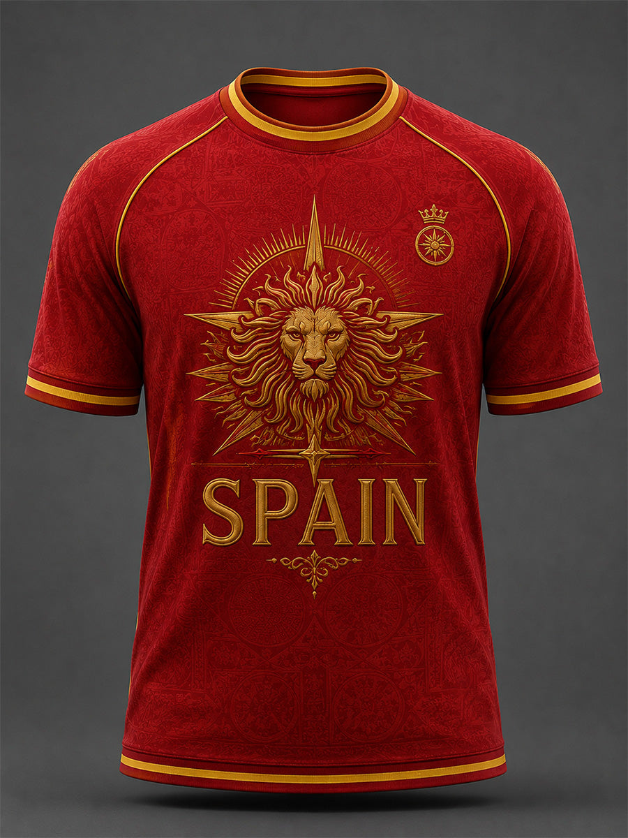 Camiseta casual estampada para hombres, regalo ideal para aficionados al fútbol