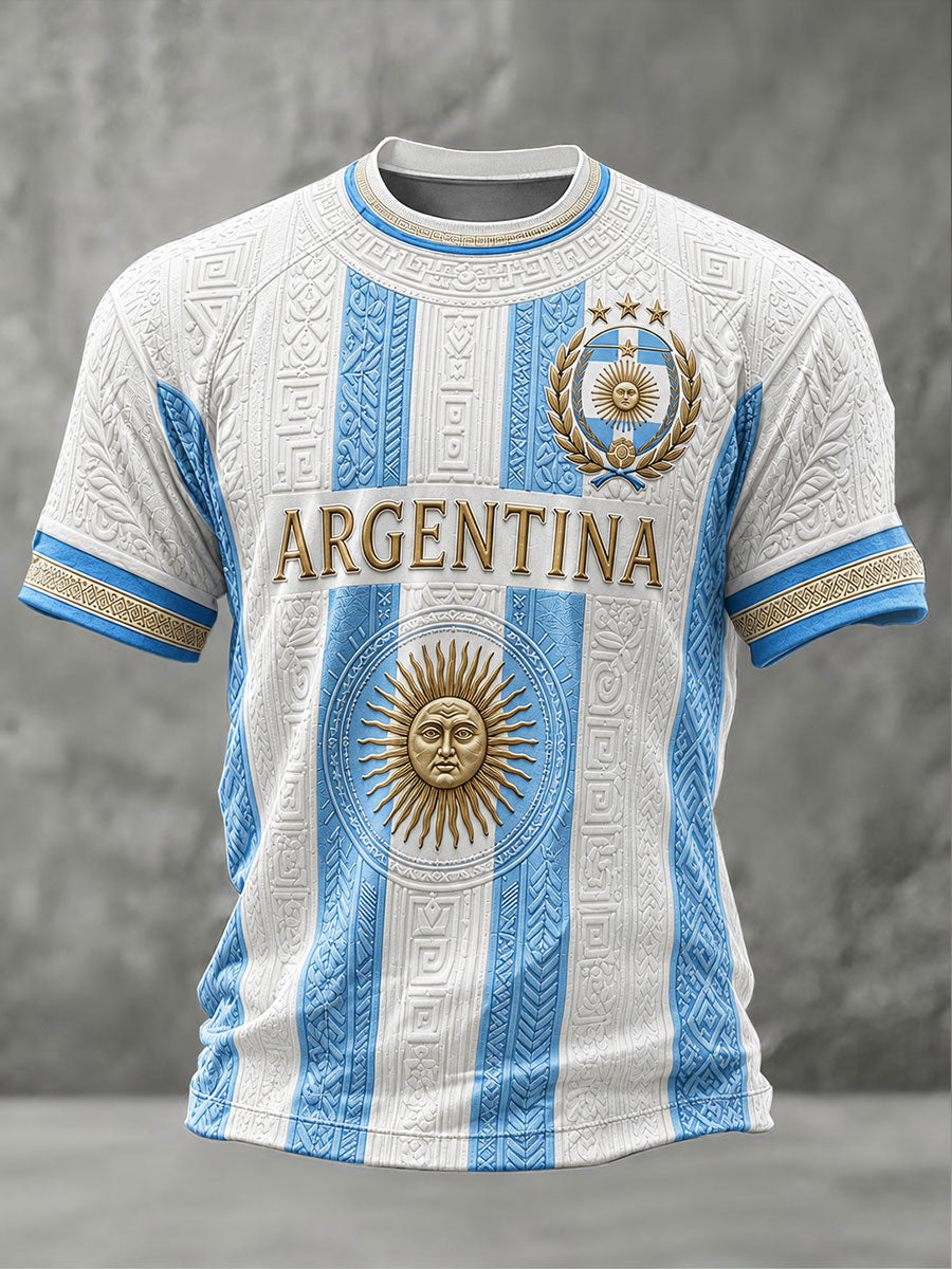 Camiseta de manga corta Argentina Football para hombre