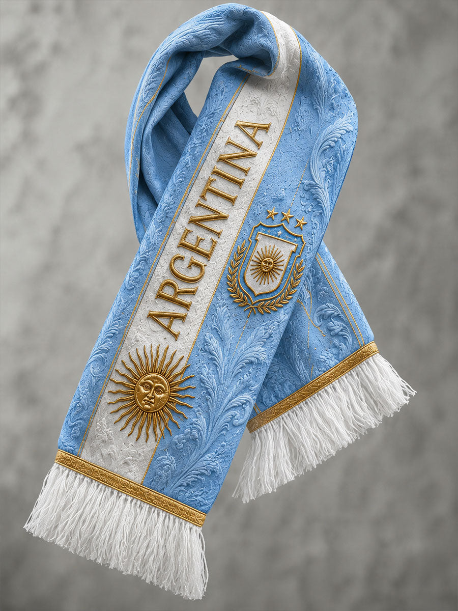 Bufanda unisex del fútbol de la Argentina