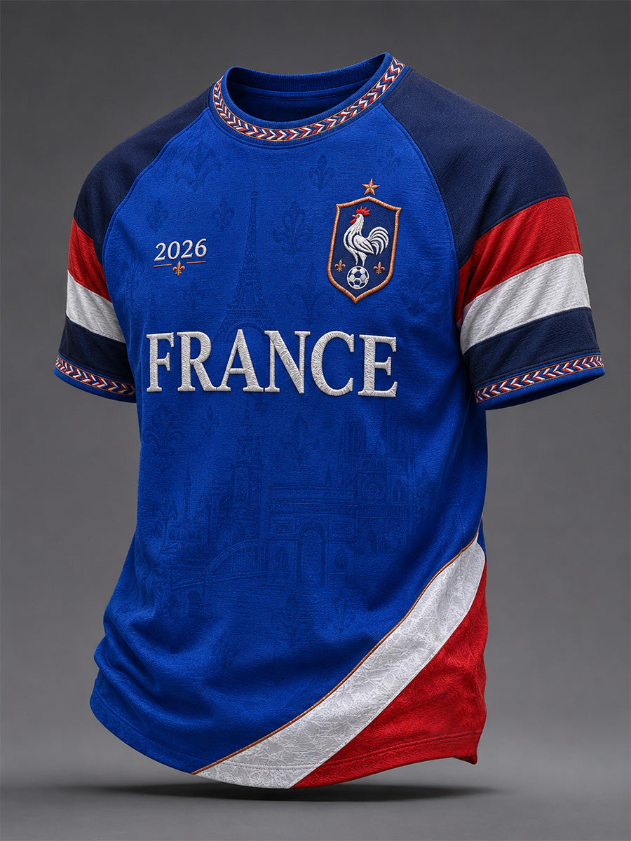 Camiseta casual estampada para hombres, regalo para aficionados al fútbol