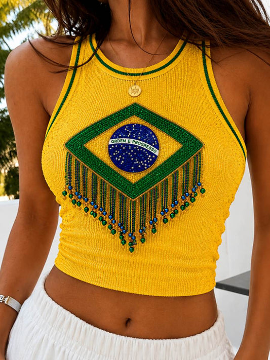 Chaleco casual de mujer