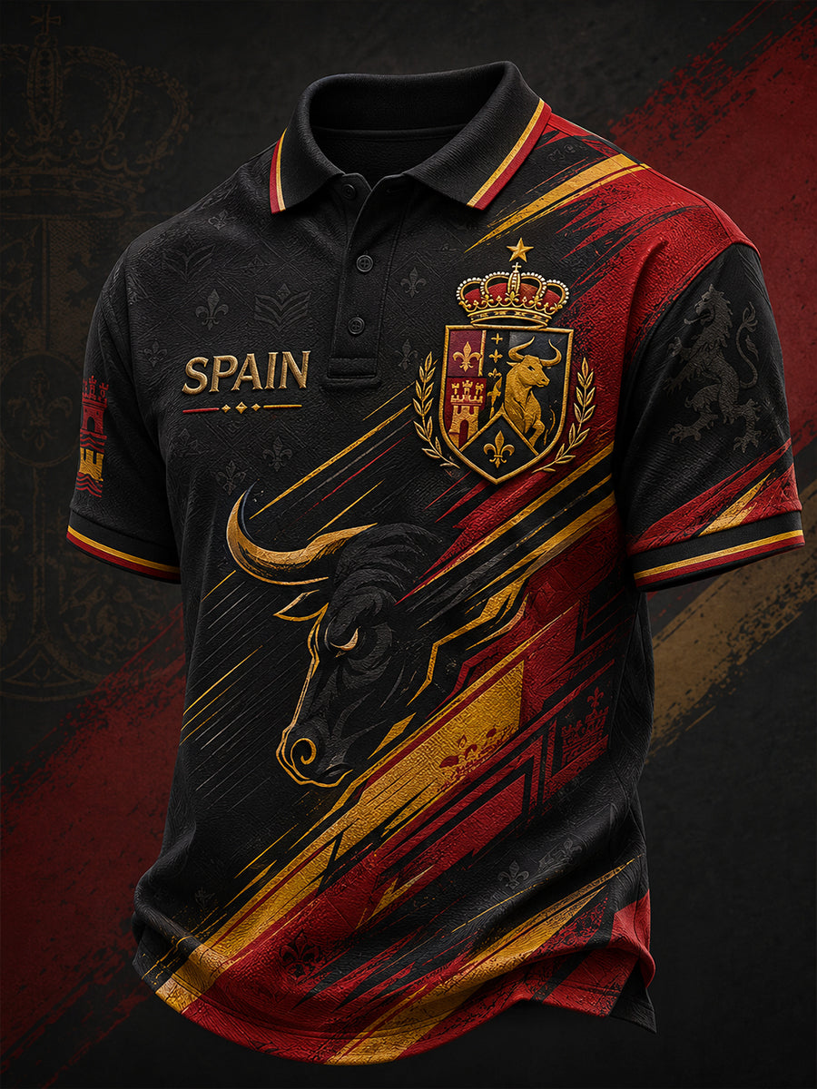 Camiseta de manga corta España para hombre