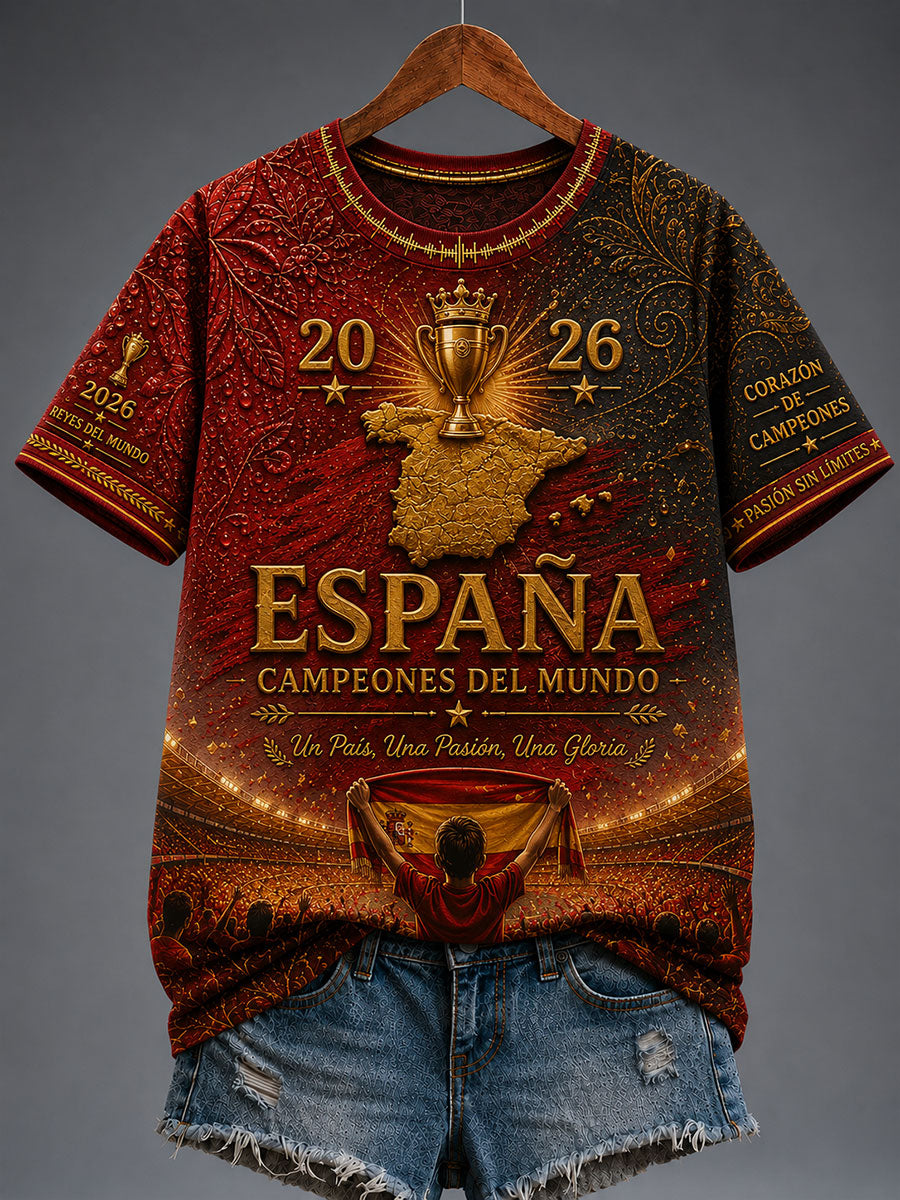 Camiseta de manga corta para mujer World Champion