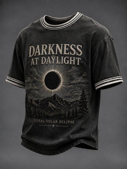 Camiseta European Solar Eclipse-Hombre-Vintage