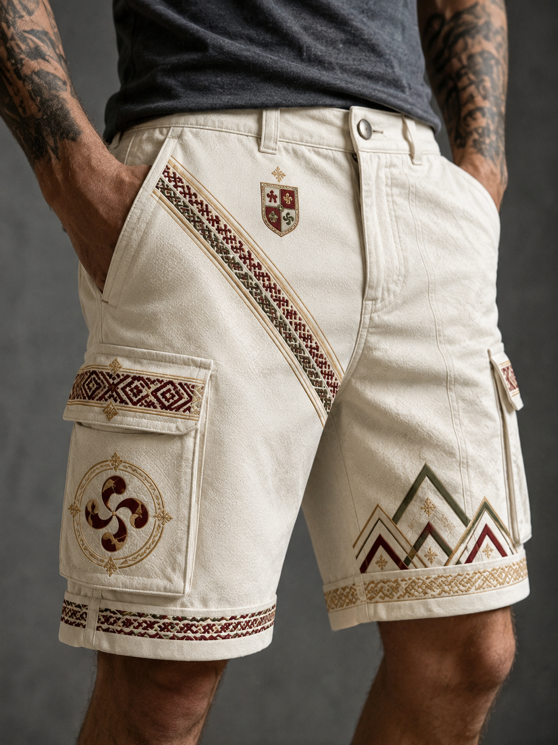 Pantalones cortos de hombre Basque Cargo