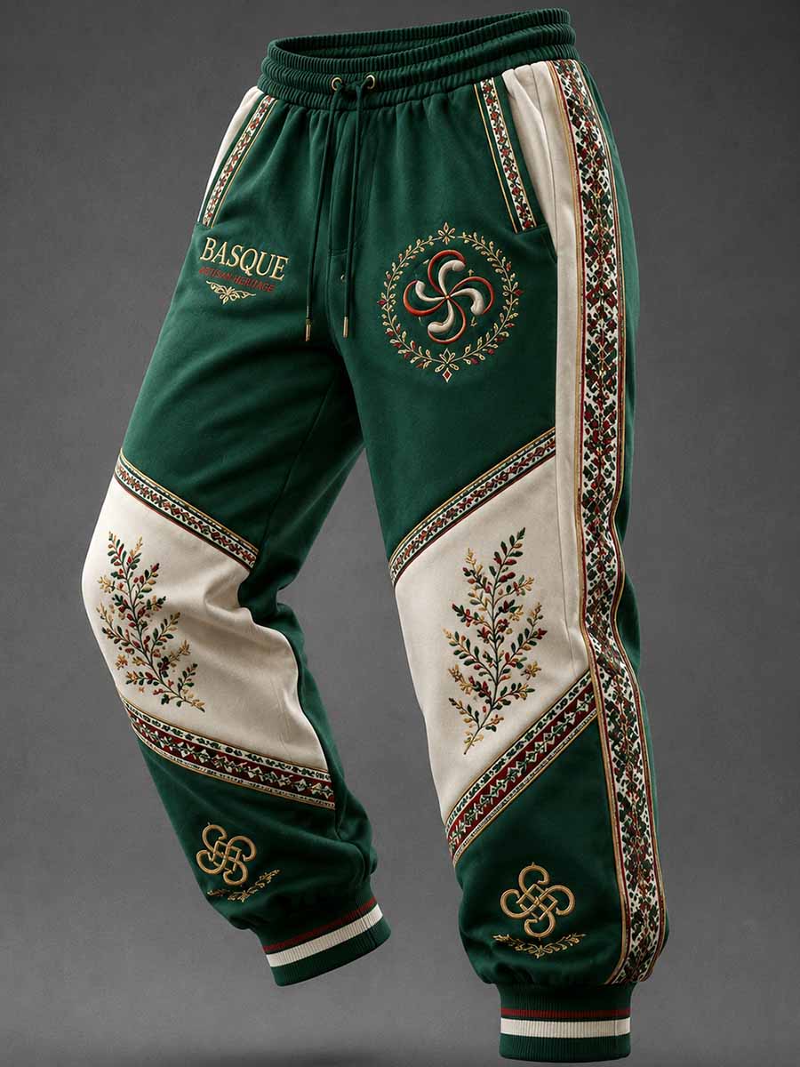 Pantalones de Hombre Basque Print