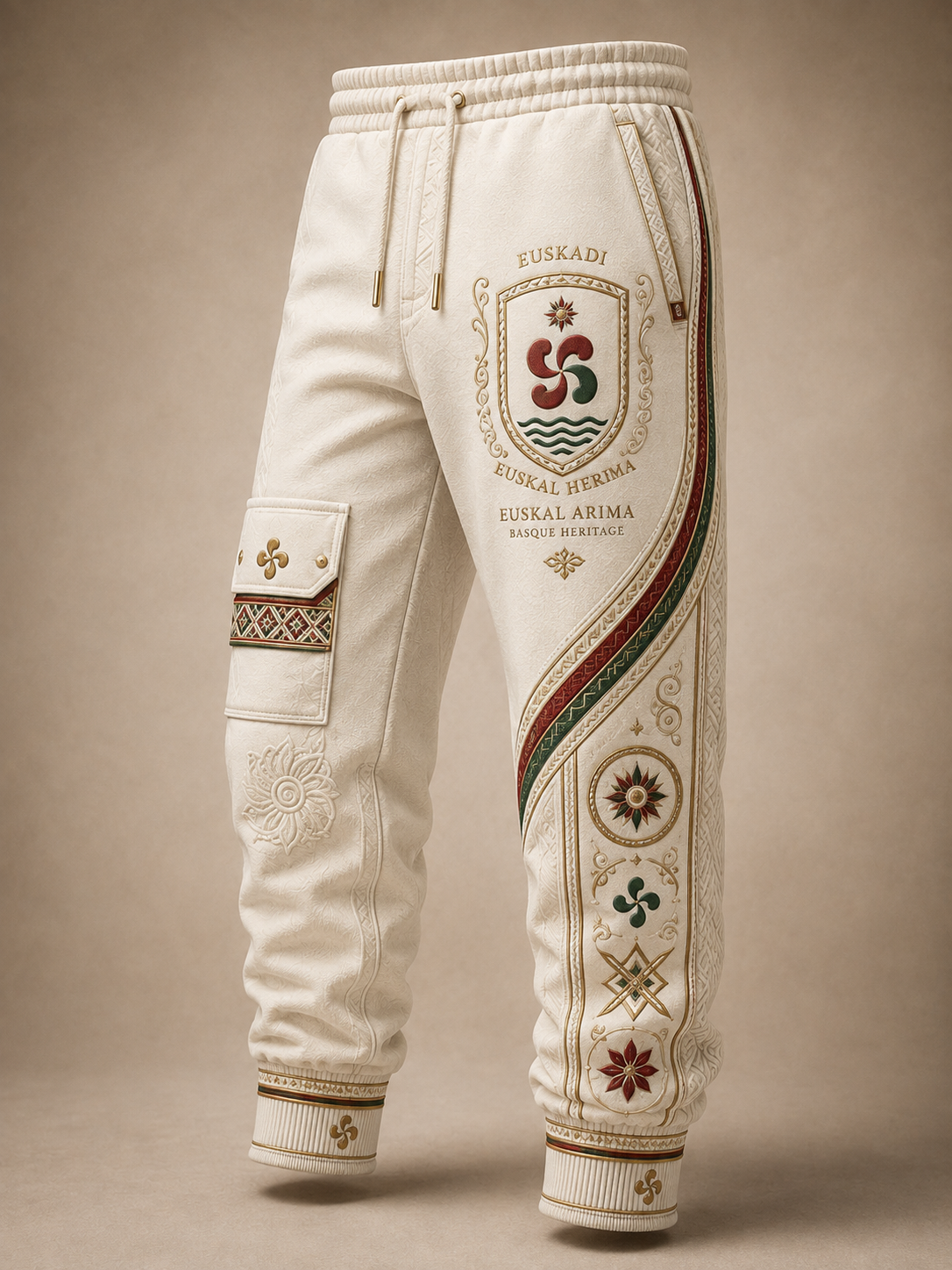 Pantalones deportivos casuales vascos para hombre