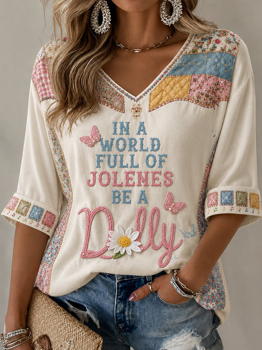 Camiseta estampada para mujer con diseño de amante de la música country y leyenda «Reina del country»