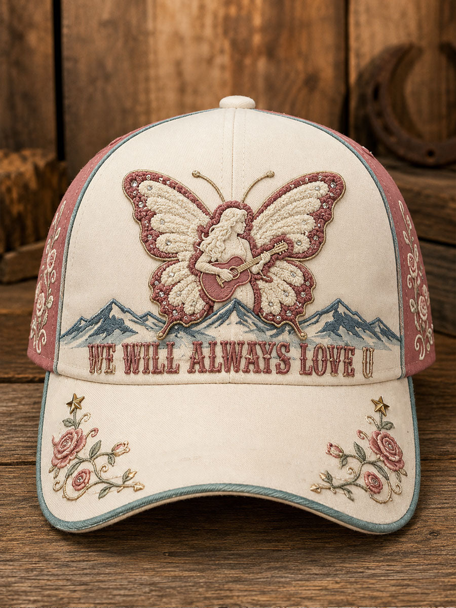 Unisex Rip Country Music Lover Queen of Country Impreso Sombrero