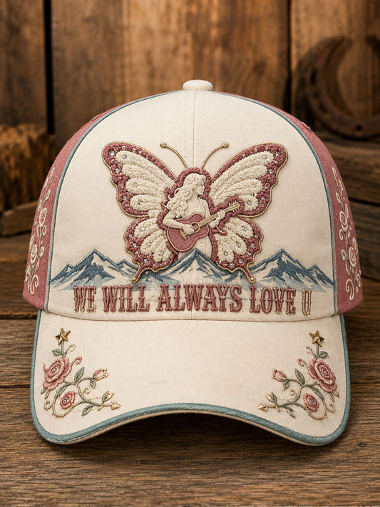 Unisex Rip Country Music Lover Queen of Country Impreso Sombrero