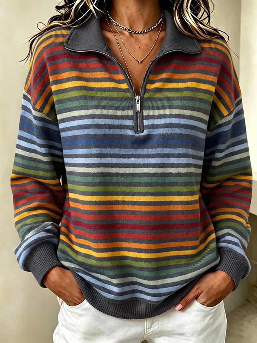 Sudadera Casual de mujer Fall Art Print