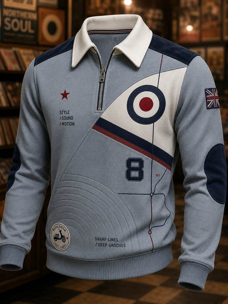 Camiseta de manga larga para hombre de Paul Weller y British Mod Culture
