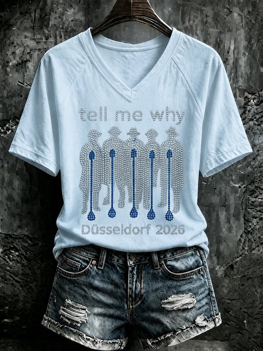 Camiseta para mujer de inspiración musical retro de los años 90