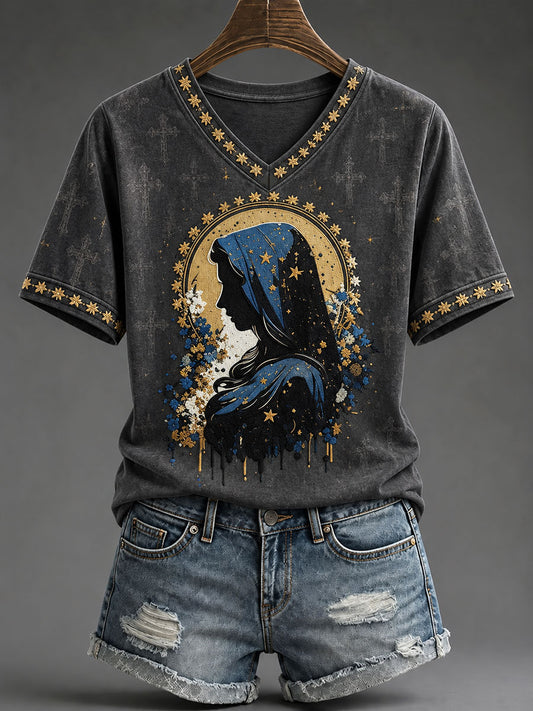 Camiseta católica para mujeres